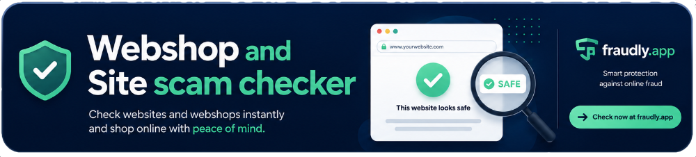 fraudly.app — Check websites and webshops for online scams